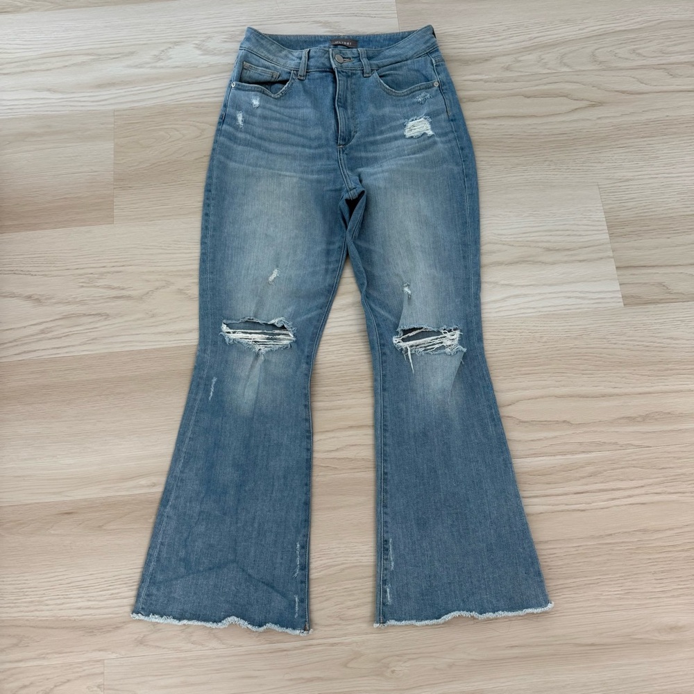 DL1961 Women's Blue Flared Jeans
